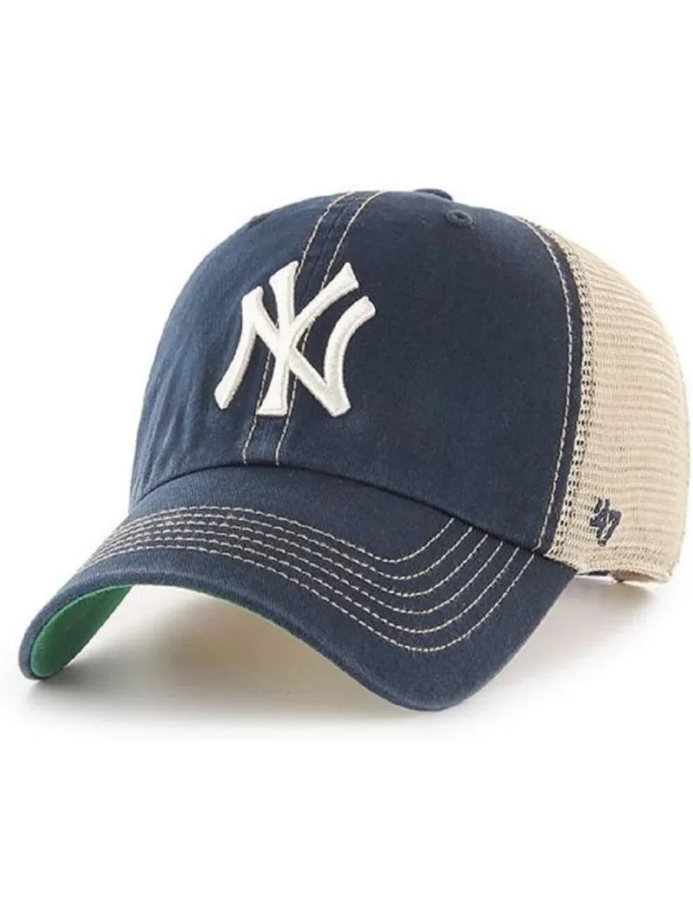 Adjustable Mesh MVP Hat for Adults - 47 MLB Flagship Style, One Size Fits All